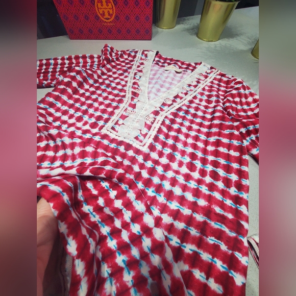 TORY BURCH Superbe et impeccable haut à manches longues avec broderies - Picture 6 of 8